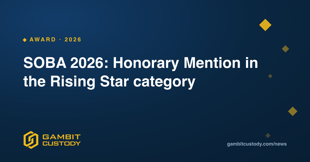 SOBA 2026: Honorary Mention in the Rising Star category